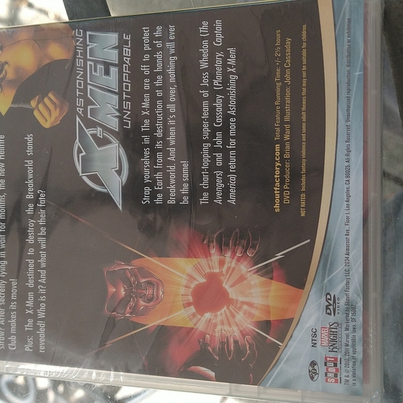 DVD Astonishing X-Men torn astonishing X-Men unstoppable marvel knights - Picture 7 of 7